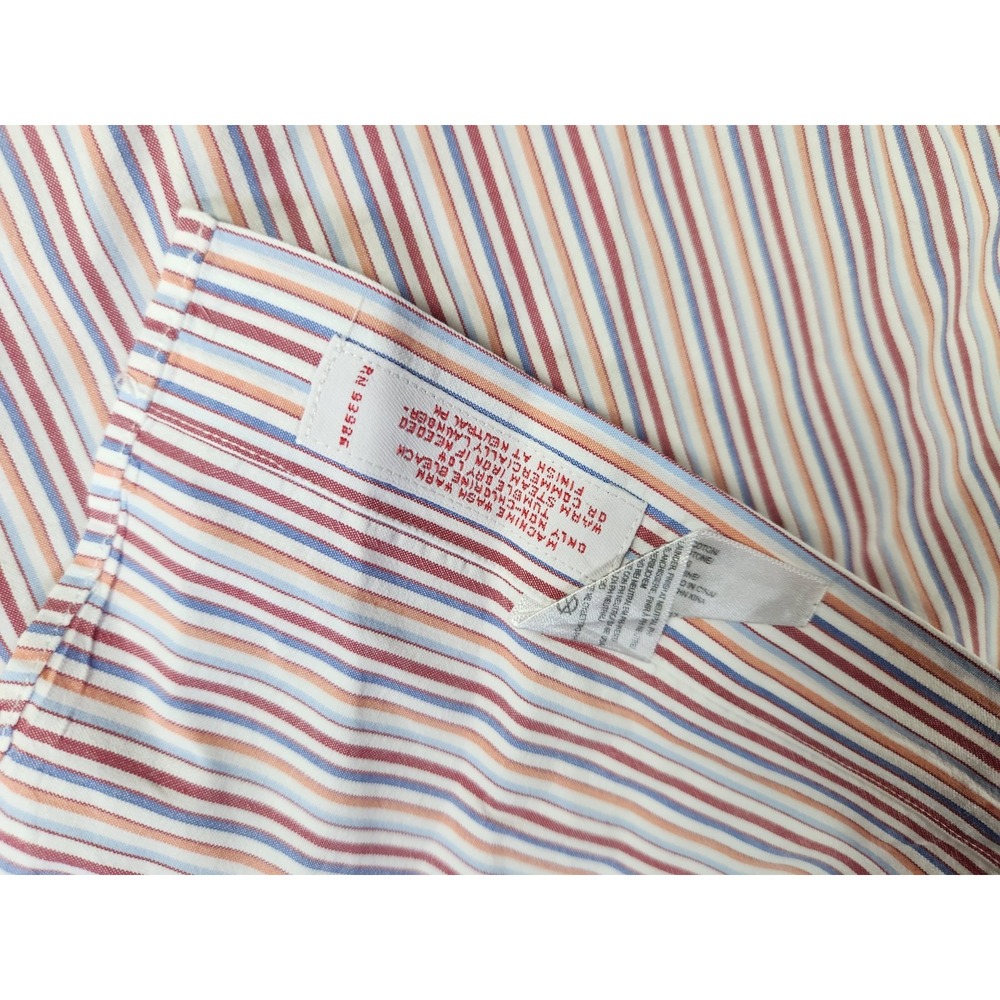 Brooks Brothers Original Polo Shirt Mens XL Button Down Multicolor Stripes - Picture 6 of 8